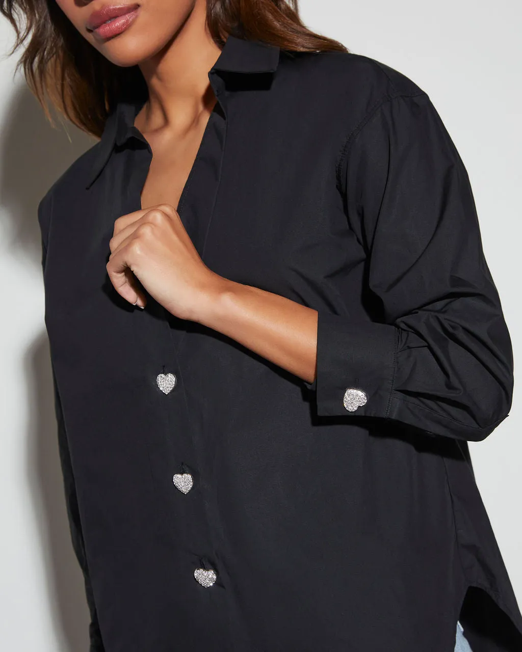 Amelia Collared Button Down Top