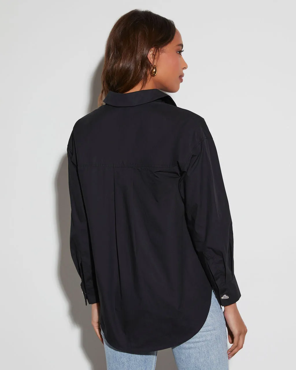 Amelia Collared Button Down Top