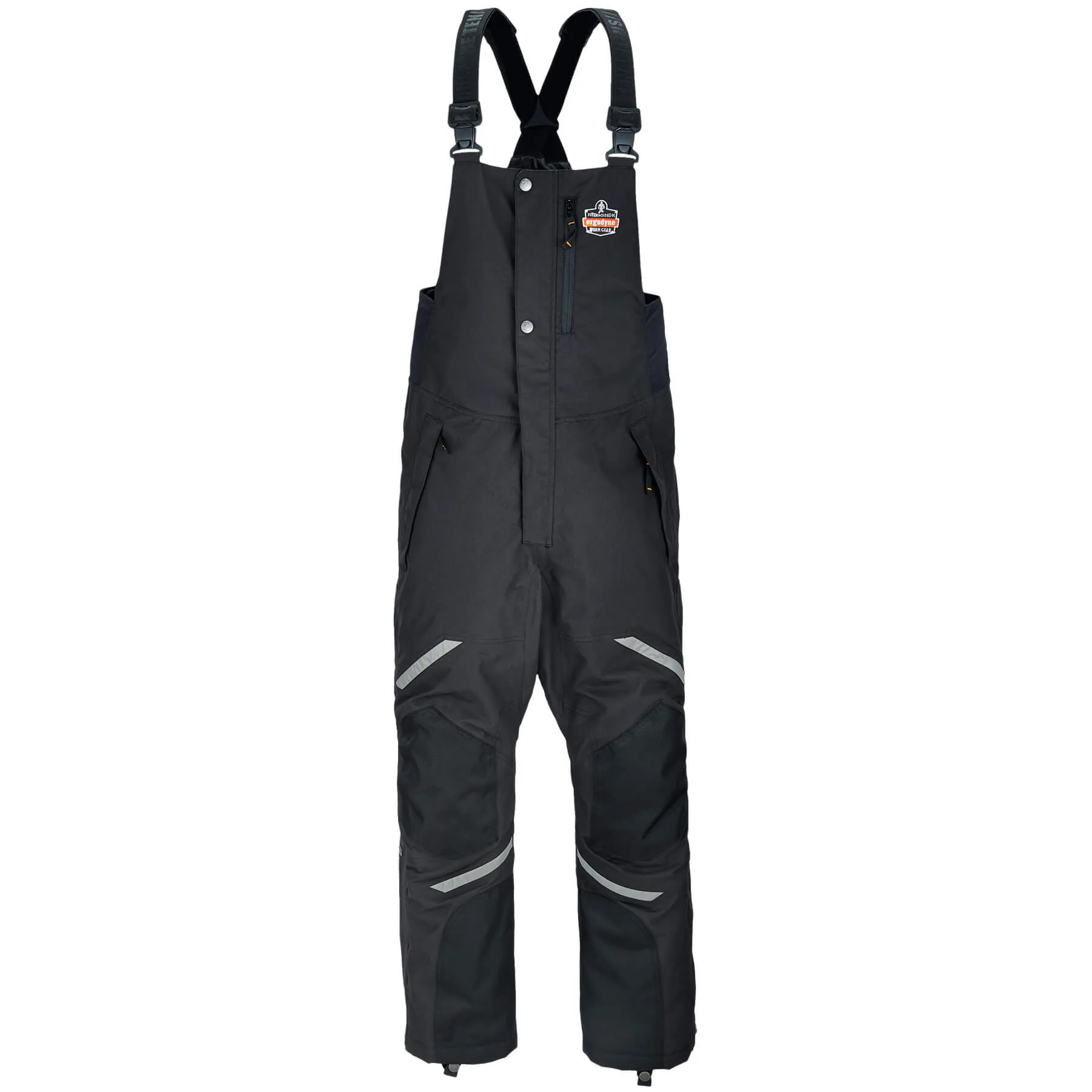Ergodyne 41212 N-Ferno 6471 Thermal Bibs/Overalls, Small, Black