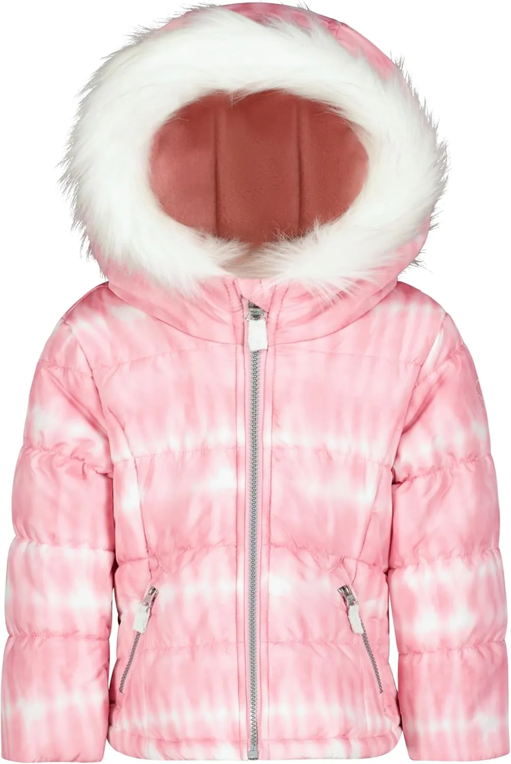 Jessica Simpson girls Two-piece Insulated Winter Snowsuit With Hooded Jacket and Ski Bib Overalls
