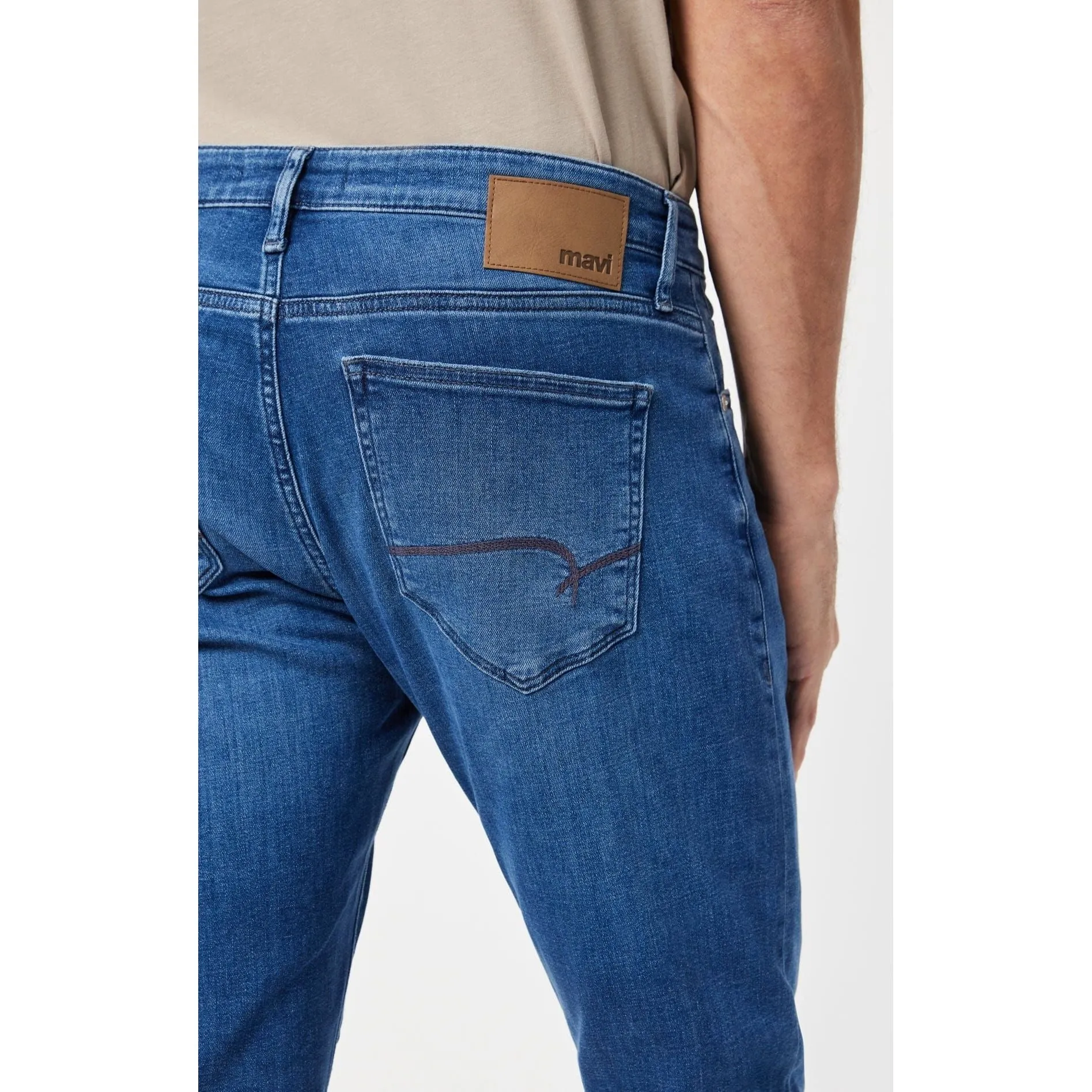 Mavi Marcus Dark Blue Feather Blue Jeans
