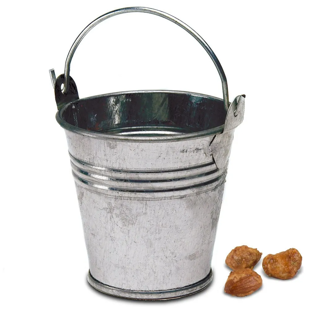 Miniature Metal Pails (12/Pkg)