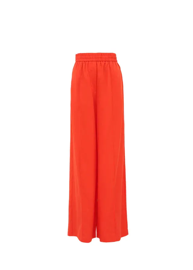 PALMINA WIDE LEG PANTS (BURNT ORANGE)