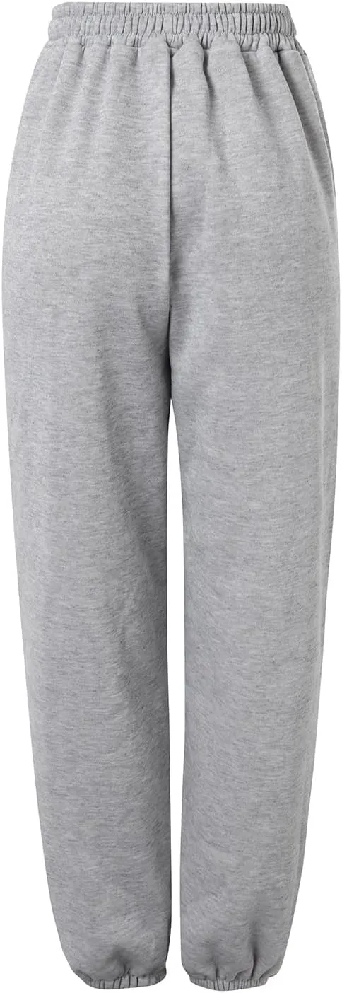 Sweatpants for Women 2024 Loose Fit Sport Yoga Pants Trendy Casual Wide Leg Pants Stylish Running Lounge Pant Trousers