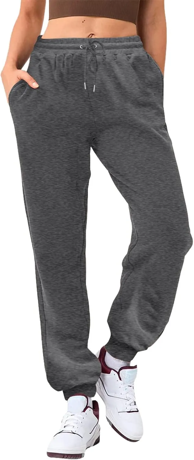 Sweatpants for Women 2024 Loose Fit Sport Yoga Pants Trendy Casual Wide Leg Pants Stylish Running Lounge Pant Trousers
