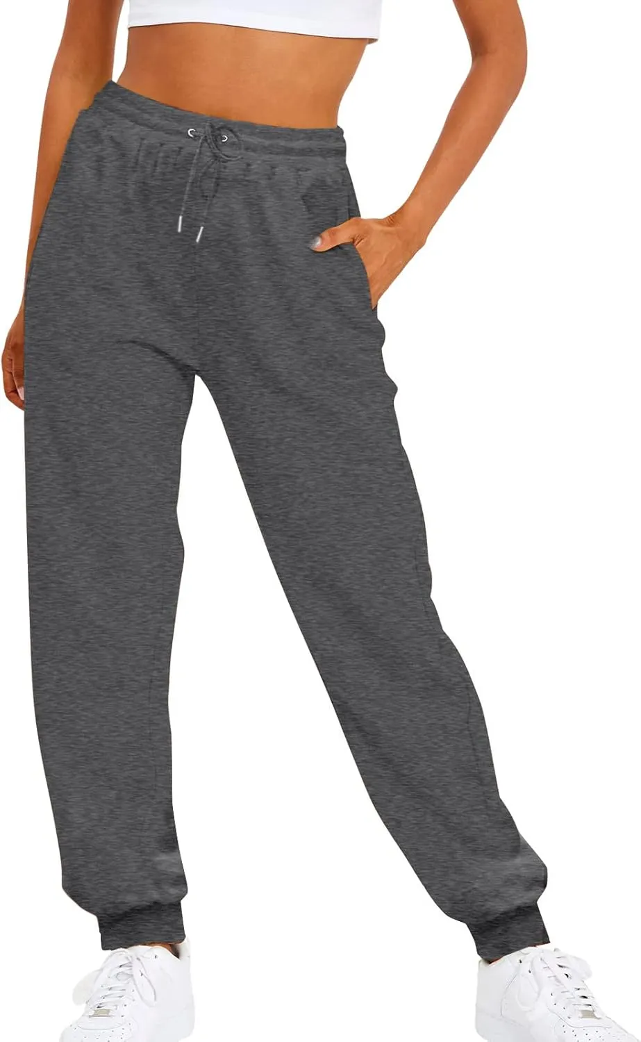 Sweatpants for Women 2024 Loose Fit Sport Yoga Pants Trendy Casual Wide Leg Pants Stylish Running Lounge Pant Trousers