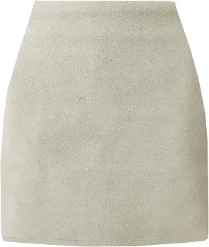 Women's High Waist Wool Fall Winter Mini Pencil Bodycon Skirt