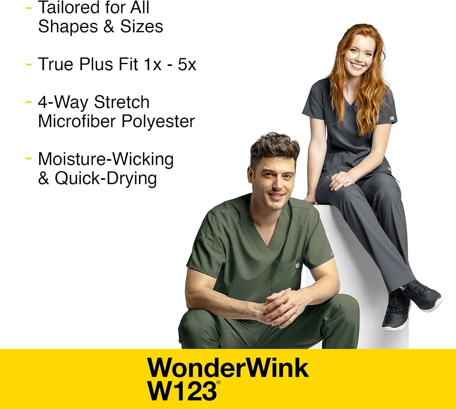 WonderWink Women's Maternity V-Neck Top